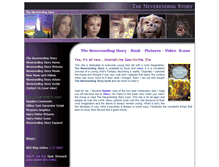 Tablet Screenshot of neverendingstory.com